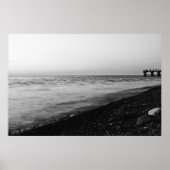 Abend am Strand Poster (Vorne)