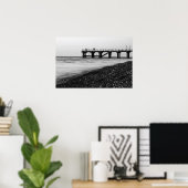 Abend am Strand Poster (Heimbüro)