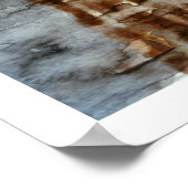 Abend am Strand Poster (Ecke)