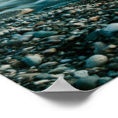 Abend am Strand Poster (Ecke)