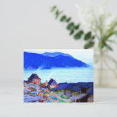 Abend an der Nordküste von Clarence Gagnon Postkarte (Stehend Vorderseite)