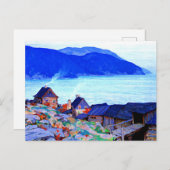 Abend an der Nordküste von Clarence Gagnon Postkarte (Vorne/Hinten)