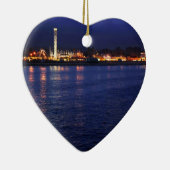 Abend an der Santa- Cruzpromenade Keramikornament (Rechts)