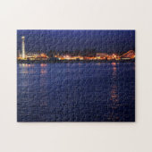 Abend an der Santa- Cruzpromenade Puzzle (Horizontal)