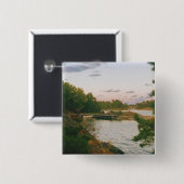 Abend auf dem schwedischen Archipel Button (Vorne & Hinten)