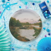 Abend auf dem schwedischen Archipel Pappteller (Party)