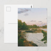 Abend auf dem schwedischen Archipel Postkarte (Vorne/Hinten)