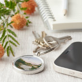 Abend auf dem schwedischen Archipel Schlüsselanhänger (Seite)