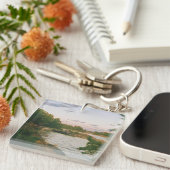 Abend auf dem schwedischen Archipel Schlüsselanhänger (Vorderseite rechts)