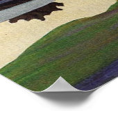 Abend auf der Loire - Felix Vallotton Poster (Ecke)