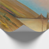 Abend auf der Reservierung für Blackfeet durch Dix Geschenkpapier (Ecke)