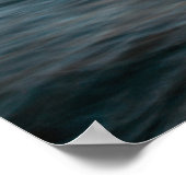 Abend auf See Poster (Ecke)