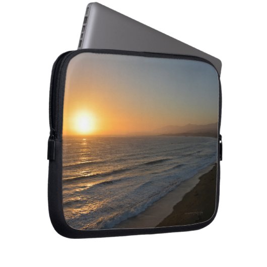 Abend Beach Laptopschutzhülle (Vorne Rechts)