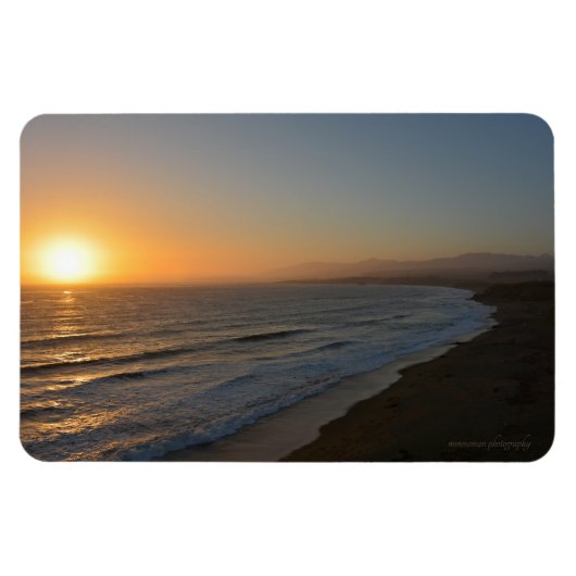 Abend Beach Magnet (Horizontal)