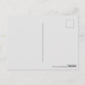 Abend Beach Postkarte (Rückseite)