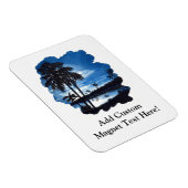 Abend Beach Vacation Magnet (Rechte Seite)