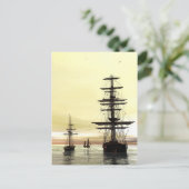 "Abend bei Anchor" Postkarte (Stehend Vorderseite)