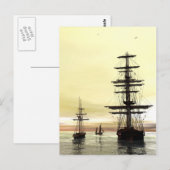 "Abend bei Anchor" Postkarte (Vorne/Hinten)