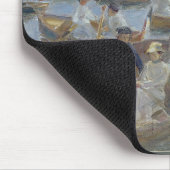 Abend beim Uhlenhorster Fahrhaus, 1910 Mousepad (Ecke)