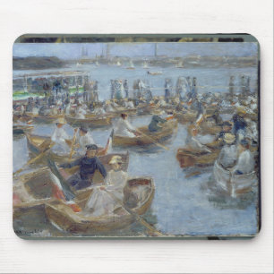 Abend beim Uhlenhorster Fahrhaus, 1910 Mousepad