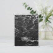 Abend bewölkt in Dublin Postkarte (Stehend Vorderseite)