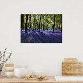 Abend Blubells Poster (Küche)