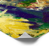 Abend Blue von George Bellows (1916) Poster (Ecke)