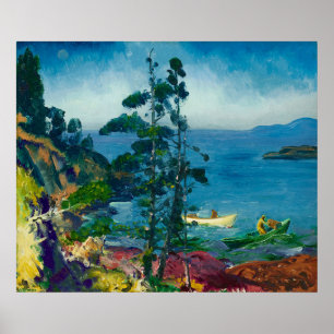 Abend Blue von George Bellows (1916) Poster