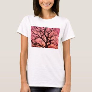 Abend Blush Tree Silhouette T-Shirt