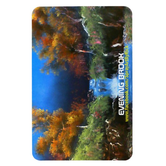 Abend Brook Magnet (Vertikal)