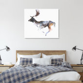 Abend Buck Leinwanddruck (Insitu (Schlafzimmer))