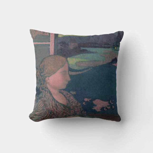 Abend, c.1894 kissen (Vorderseite)