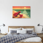 Abend Calm 2003 Leinwanddruck (Insitu (Schlafzimmer))