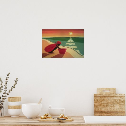 Abend Calm 2003 Poster (Küche)