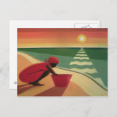 Abend Calm 2003 Postkarte (Vorne/Hinten)