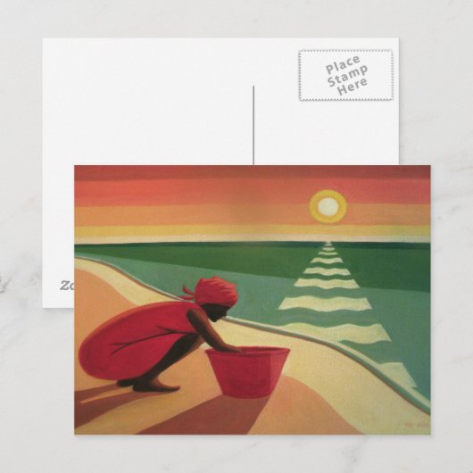 Abend Calm 2003 Postkarte (Vorne/Hinten)