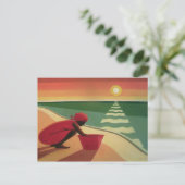 Abend Calm 2003 Postkarte (Stehend Vorderseite)