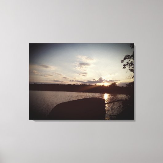 Abend Calm Leinwanddruck (Vorderseite)