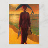 Abend Catch Postkarte (Vorderseite)