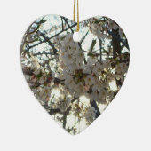 Abend Cherry Blossoms II Frühjahr Sonnenuntergang Keramikornament (Rechts)