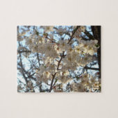 Abend Cherry Blüten I Spring Floral Puzzle (Horizontal)