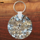 Abend Cherry Blüten I Spring Floral Schlüsselanhänger (Rückseite)