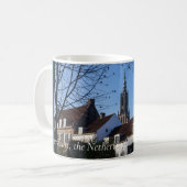 Abend Cityscape, Amersfoort, Niederlande Kaffeetasse (Vorderseite Links)