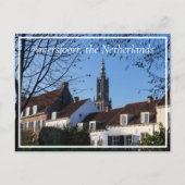 Abend Cityscape, Amersfoort, Niederlande Postkarte (Vorderseite)