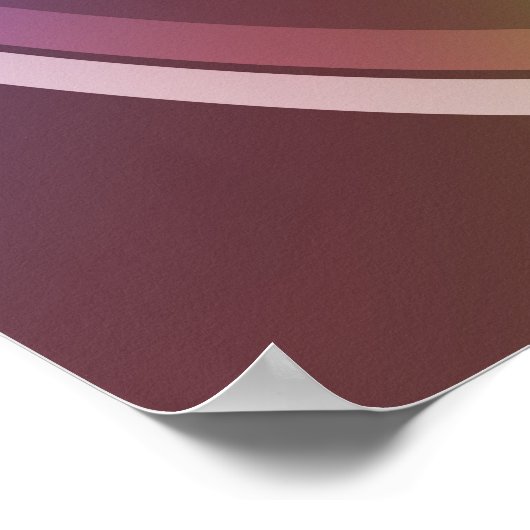 Abend Dawn Psychedelic Hypnotic Swirl Poster (Ecke)