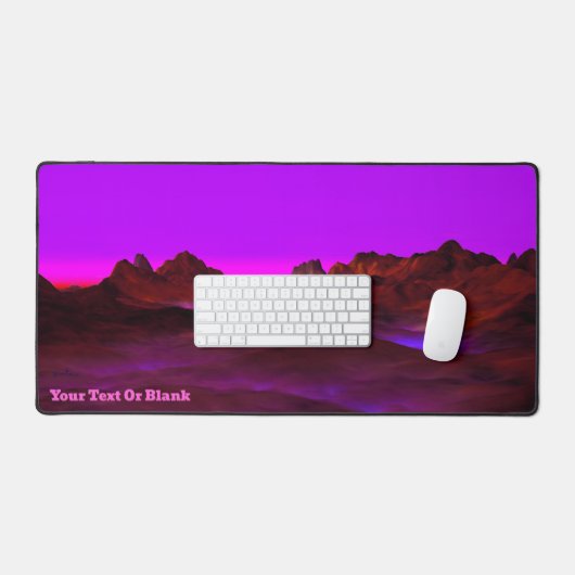 Abend der ruhigen Wüste Schreibtischunterlage (Tastatur & Maus)