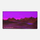 Abend der ruhigen Wüste Schreibtischunterlage (Vorderseite)