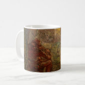 Abend - Die Uhr von Vincent van Gogh Kaffeetasse (Vorderseite Links)
