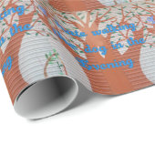 "Abend Dog Walk Dread" - Ich hasse es, den Hund zu Geschenkpapier (Rolleneckpunkt)