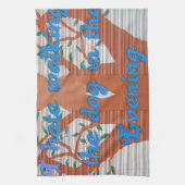 "Abend Dog Walk Dread" - Ich hasse es, den Hund zu Handtuch (Vertikal)